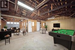 Garage virtually staged to show space - 