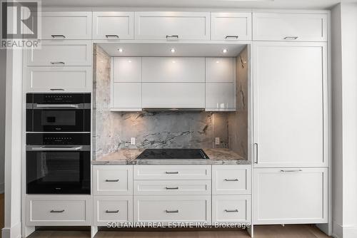 Luxury Kitchen W Meile appliances - 3204 - 10 Inn On The Park Drive, Toronto, ON - Indoor Photo Showing Kitchen