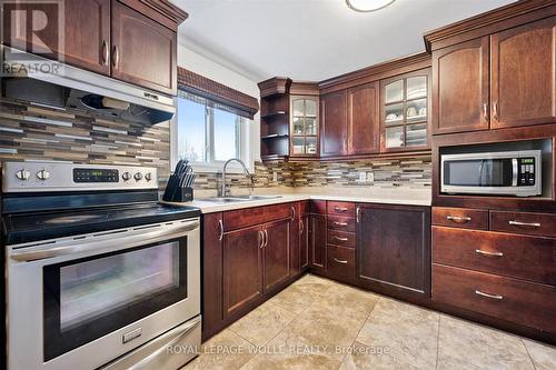 23 Tamvale Crescent, Kitchener, ON - Indoor Photo Showing Kitchen With Double Sink