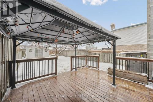 23 Tamvale Crescent, Kitchener, ON - Outdoor With Deck Patio Veranda With Exterior