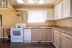 There is good cupboard & counter space. - 