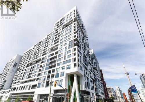 507 - 576 Front Street S, Toronto, ON - Outdoor With Balcony With Facade