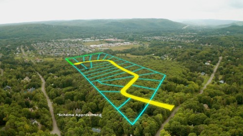 Terre/Terrain - Rue Johannsen, Prévost, QC -  With View