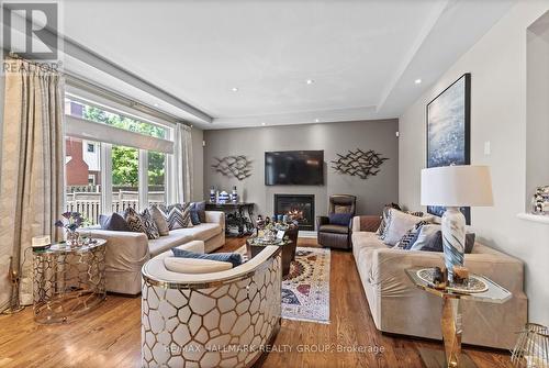 2266 Prospect Avenue, Ottawa, ON - Indoor Photo Showing Living Room With Fireplace