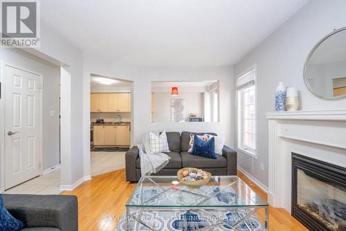 87 Luella Crescent, Brampton, ON - Indoor Photo Showing Living Room With Fireplace
