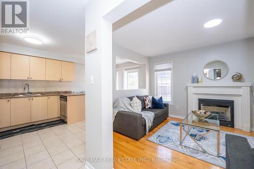 87 Luella Crescent, Brampton, ON - Indoor Photo Showing Living Room With Fireplace