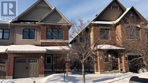 Front View End Unit - 29 Fallengale Crescent W, Ottawa, ON - Outdoor With Facade