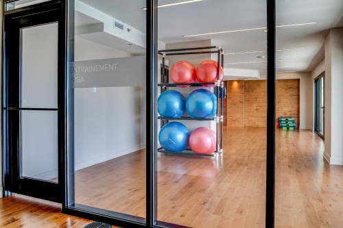 Exercise room - 1415-1375 Rue Des Bassins, Montréal (Le Sud-Ouest), QC - Indoor Photo Showing Other Room