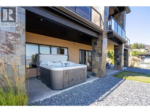 Relax your mind and muscles in your hottub - 1823 Diamond View Drive, West Kelowna, BC - Outdoor With Exterior