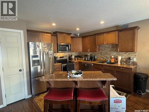 3 360 Studer Street, La Ronge, SK - Indoor Photo Showing Kitchen With Stainless Steel Kitchen With Double Sink