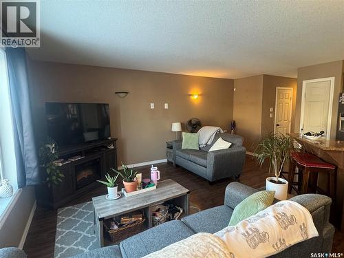3 360 Studer Street, La Ronge, SK - Indoor Photo Showing Living Room With Fireplace