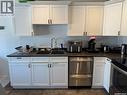 2 356 Studer Street, La Ronge, SK  - Indoor Photo Showing Kitchen With Double Sink 
