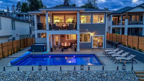 11582 Middleton Road, Lake Country, BC - Outdoor With In Ground Pool With Deck Patio Veranda