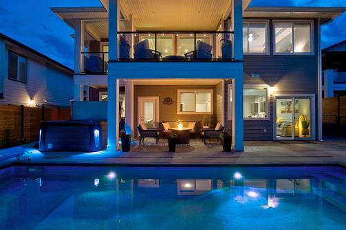 11582 Middleton Road, Lake Country, BC -  With In Ground Pool