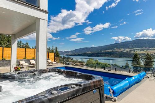 11582 Middleton Road, Lake Country, BC - Outdoor With In Ground Pool With View