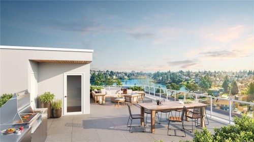 418-1075 Tillicum Rd, Esquimalt, BC - Outdoor With Body Of Water With View