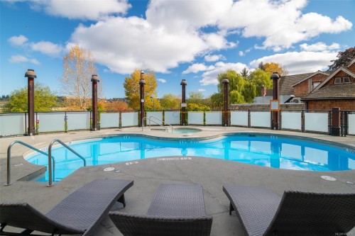 310D-1730 Riverside Lane, Courtenay, BC - Outdoor With In Ground Pool