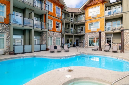 310D-1730 Riverside Lane, Courtenay, BC - Outdoor With In Ground Pool With Balcony
