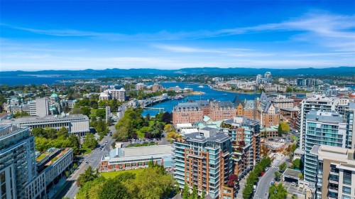 N607-737 Humboldt St, Victoria, BC - Outdoor With View