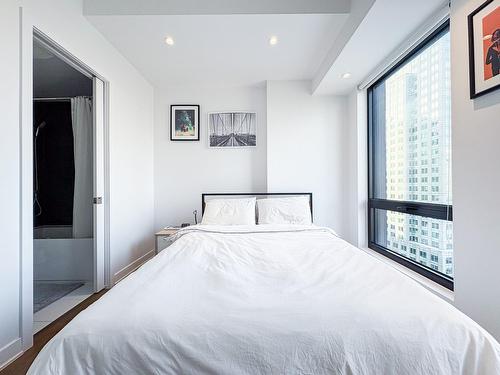 Chambre à coucher - 2807-1288 Av. Des Canadiens-De-Montréal, Montréal (Ville-Marie), QC - Indoor Photo Showing Bedroom