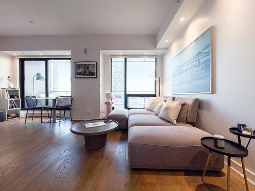 Vue d'ensemble - 2807-1288 Av. Des Canadiens-De-Montréal, Montréal (Ville-Marie), QC - Indoor Photo Showing Living Room