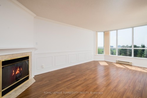 629-10 Guildwood Parkway, Toronto, ON - Indoor With Fireplace