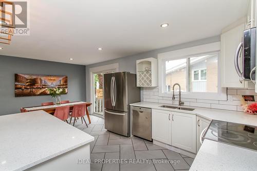 1326 Tara Drive, Ottawa, ON - Indoor Photo Showing Kitchen With Stainless Steel Kitchen With Double Sink