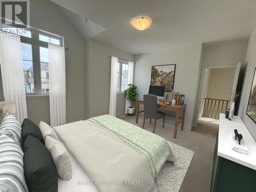 Bedroom 2 - VStaged - 1043 Thompson Drive, Oshawa, ON - Indoor Photo Showing Bedroom