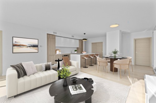 Salon - 2809-1450 Boul. René-Lévesque O., Montréal (Ville-Marie), QC - Indoor Photo Showing Living Room