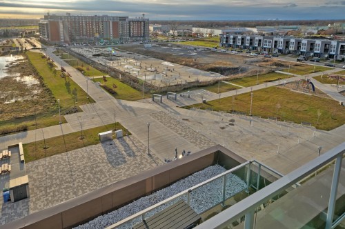 Overall view - 402-20 Rue D'Ambre, Candiac, QC - Outdoor With View