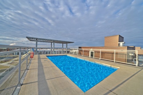 Pool - 402-20 Rue D'Ambre, Candiac, QC - Outdoor With In Ground Pool With View