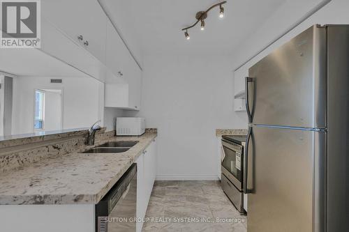 317 - 1200 The Esplanade North Road, Pickering, ON - Indoor Photo Showing Kitchen With Double Sink