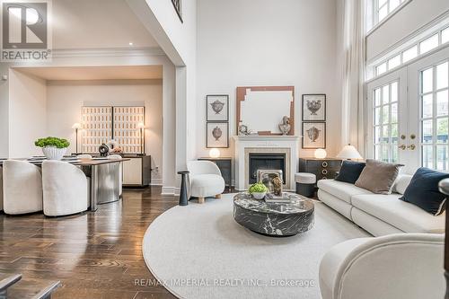 21 Mackenzie'S Stand Avenue, Markham, ON - Indoor Photo Showing Living Room With Fireplace