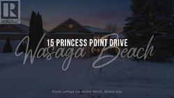 15 PRINCESS POINT DRIVE  Wasaga Beach, ON L9Z 3C3