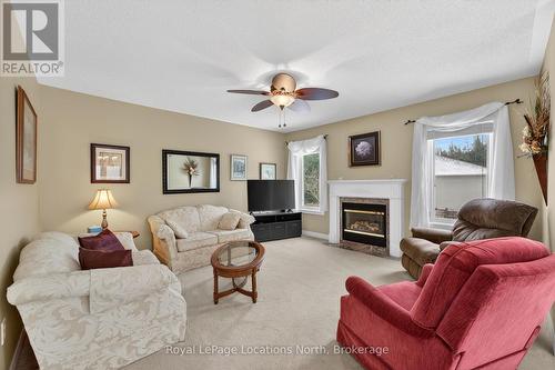 15 Princess Point Drive, Wasaga Beach, ON - Indoor Photo Showing Living Room With Fireplace
