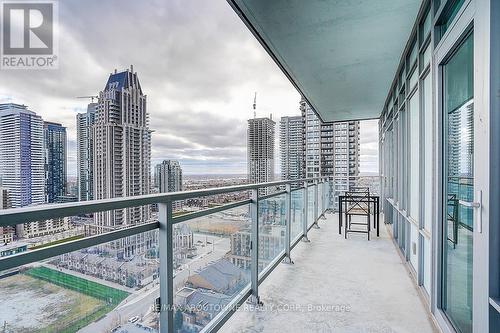 2005 - 360 Square One Drive, Mississauga, ON - Outdoor With Balcony