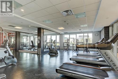 2005 - 360 Square One Drive, Mississauga, ON - Indoor Photo Showing Gym Room