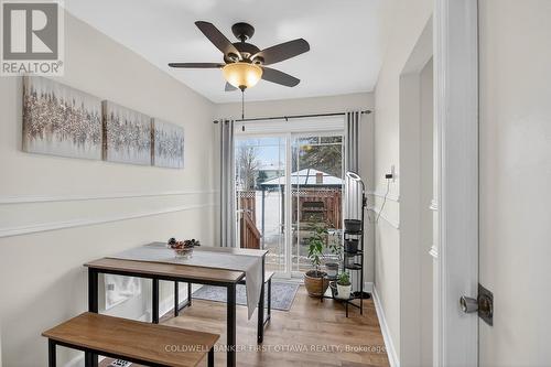 Dining room w sliding patio door - 8712 Bank Street, Ottawa, ON - Indoor Photo Showing Other Room