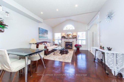 40 Tuscana Boulevard, Vaughan, ON - Indoor With Fireplace