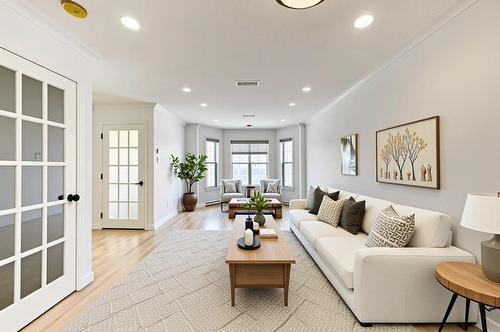 Salon - 9745 Rue Riverin, Brossard, QC - Indoor Photo Showing Living Room