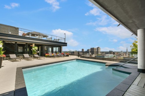 Pool - P1-302-3419 Av. Henri-Julien, Montréal (Le Plateau-Mont-Royal), QC - Outdoor With In Ground Pool