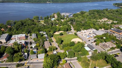Photo aérienne - 520 Rue Main, Hudson, QC - Outdoor With Body Of Water With View