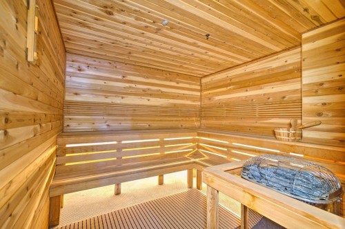 Sauna - 405-1211 Rue Drummond, Montréal (Ville-Marie), QC - Indoor Photo Showing Other Room