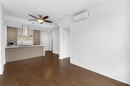 Living room - 405-1211 Rue Drummond, Montréal (Ville-Marie), QC - Indoor Photo Showing Kitchen