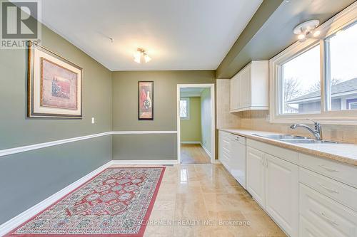 664 Geneva Park Drive, Burlington, ON - Indoor Photo Showing Kitchen With Double Sink