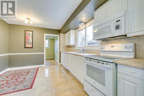 664 Geneva Park Drive, Burlington, ON - Indoor Photo Showing Kitchen With Double Sink