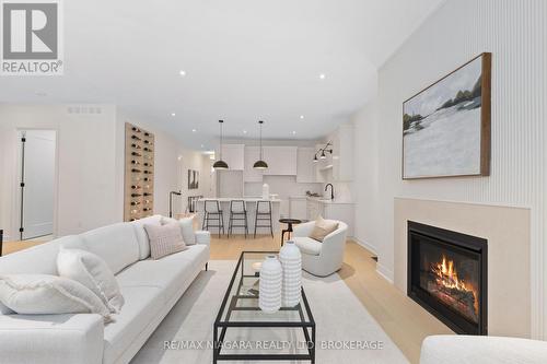 Great Room - 6 Butternut Crescent, Fort Erie (Ridgeway), ON - Indoor Photo Showing Living Room With Fireplace