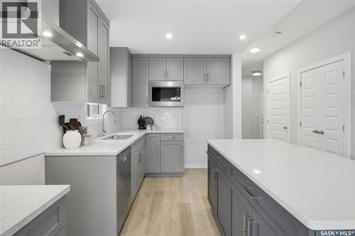 8657 Wheat Crescent, Regina, SK - Indoor Photo Showing Kitchen