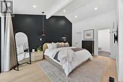 Vaulted ceiling in Primary suite - 