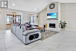 Living Room - Cathedral Ceiling - 